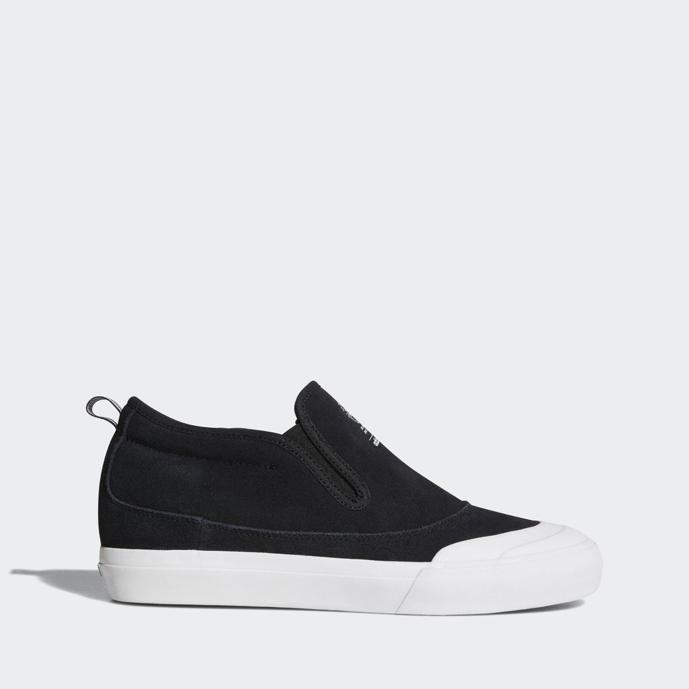 Adidas Matchcourt Slip Mid - αθλητικα παπουτσια ανδρικα - Μαυρα/Ασπρα,Μέγεθος: EU 36 – 54 2/3 (677CA